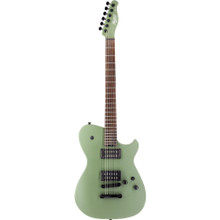 Manson Meta Series MBM-2H Matt Bellamy Signature Electric Guitar in Satin Olive Green - Image 2