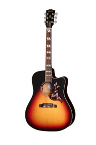 Gibson Hummingbird Studio EC Electro Acoustic Guitar in Tri-Burst Satin - Image 2