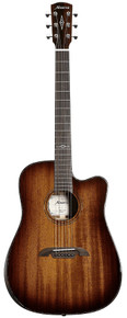 Alvarez Masterworks MDA66CE Dreadnought Acoustic Guitar in Shadowburst with Cutaway - Image 2