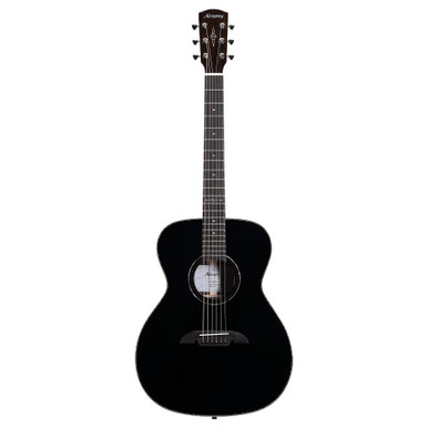 Alvarez Masterworks MF70 Folk OM Acoustic Diamond 60th Anniversary Acoustic Guitar In Blacktop - Image 3