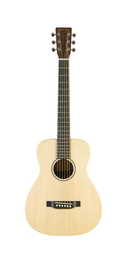 Martin LX1 Little Martin Left Handed Travel Acoustic Guitar in Natural - Image 3