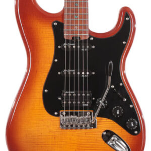 Soloking MS-1 Artisan HSS Electric Guitar in Honeyburst with Maple Fretboard