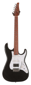 Soloking MS-1 Classic Electric Guitar in Metallic Black - Image 2