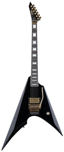 ESP LTD Mike Schleibaum MSV-1 Electric Guitar in Black Gloss - Image 3
