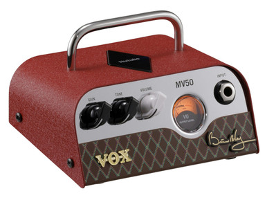 Vox MV50-BM Brian May Edition NuTube Amp Head with Treble Boost in Red - Image 3