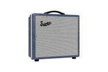 Supro 1608R Montauk 1x10 15W Combo Amp in Blue Rhino Hide - Image 2