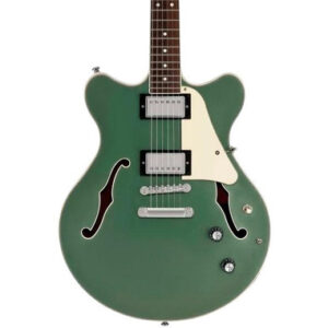 Orangewood Clementine Semi-Hollow Electric Guitar in Evergreen