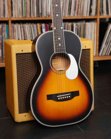 Orangewood Florence Retro Live Parlour Electro Acoustic Guitar in Vintage Sunburst Satin - Image 2