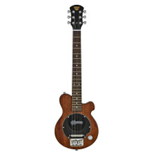 Pignose PGG-200MH Electric Guitar with Built-in Amplifier in Mahogany See-through Brown - Image 2