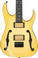 Ibanez Paul Gilbert Signature PGM1000T Electric Guitar in Aged Cream Burst  (49625) - Image 2