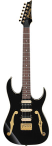 Ibanez PGM50-BK Premium Paul Gilbert Signature Electric Guitar in Black - Image 2
