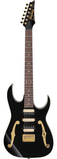 Ibanez PGM50-BK Premium Paul Gilbert Signature Electric Guitar in Black - Image 3