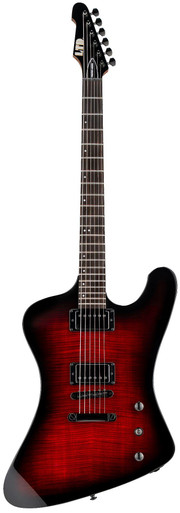 ESP LTD PHOENIX-200DX Electric Guitar in Red Burst - Image 3