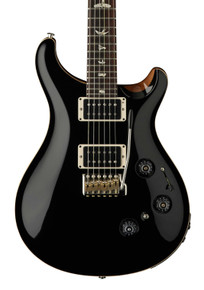 PRS Custom 24 Piezo Electric Guitar in Black Top Natural Back (20440) - Image 3