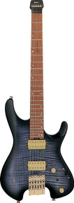 Ibanez Q52FMG-DRL Q Series Headless Electric Guitar in Deep Twilight Burst Low Gloss - Image 2