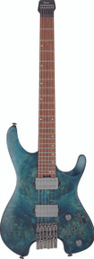 Ibanez Q52PB-COL Q Series Headless Electric Guitar in Cosmic Blue - Image 2