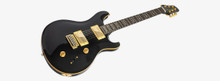Sire Larry Carlton Q7 Gold Hardware Electric Guitar in Black - Image 2