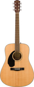Fender CD-60S Left Handed Dreadnought Acoustic Guitar in Natural - Image 2