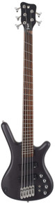 Warwick RockBass Guitar Corvette Multiscale 5-String in Solid Black Transparent Satin - Image 2