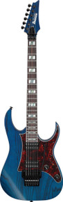 Ibanez RG653DX-TDF Prestige Electric Guitar in Transparent Deep Blue Flat - Image 2