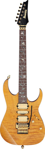 Ibanez RG8570EM-NT RG J Custom Exotic Maple Top Electric Guitar in Natural - Image 3