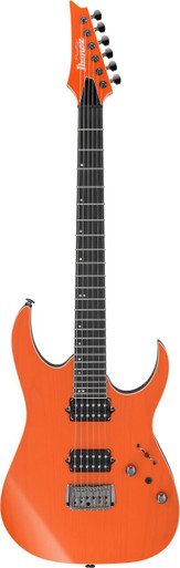 Ibanez RGR5221R-TFR Prestige Electric Guitar in Transparent Fluorescent Orange - Image 3
