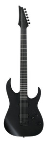 Ibanez RGRTBB21-BKF Baritone Electric Guitar in Black Flat - Image 2