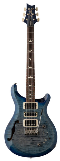 PRS S2 Special Semi-Hollow Electric Guitar in Faded Gray Black Blue Burst - Image 3