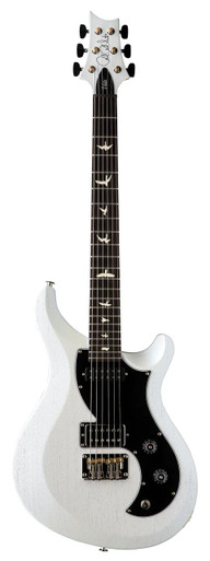 PRS S2 Vela Satin Electric Guitar in Pearl White - Image 3