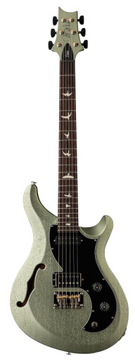 PRS S2 Vela Semi Hollow Satin Electric Guitar in Mavis Mint Metallic - Image 3