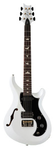 PRS S2 Vela Semi Hollow Satin Electric Guitar in Pearl White - Image 2