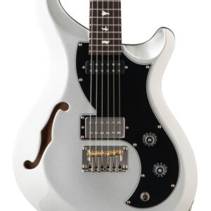 PRS S2 Vela Semi-Hollow Electric Guitar in Platinum Metallic