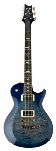 PRS S2 McCarty 594 Singlecut Electric Guitar in Faded Gray Black Blue Burst - Image 3