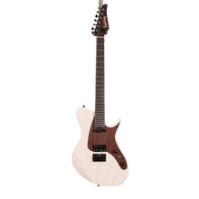 Soloking S408 Electric Guitar in White Stain with Rosewood Neck - Image 2