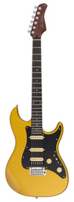 Sire Larry Carlton S7 HSS New Gen Electric Guitar in Metallic Gold Rosewood Board - Image 2