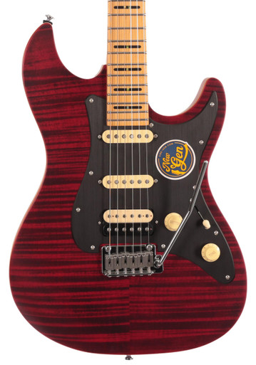 Sire Larry Carlton S7 FM New Gen Electric Guitar in See Through Red Satin Maple Neck - Image 1