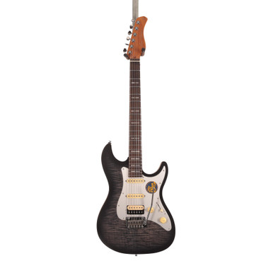 Sire Larry Carlton S7 FM New Gen Electric Guitar in Transparent Black Rosewood Board - Image 3