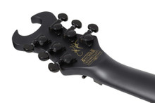 Schecter Synyster Gates Custom S Electric Guitar in Distressed Satin Black - Image 2