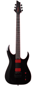 Schecter Sunset-6 ET EX Red Dawn Evertune Baritone Electric Guitar - Image 2