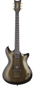 Schecter Tempest 50th Anniversary Electric Guitar in Gold Burst - Image 2
