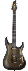 Schecter C-1 FR-S 50th Anniversary Electric Guitar in Gold Burst - Image 2