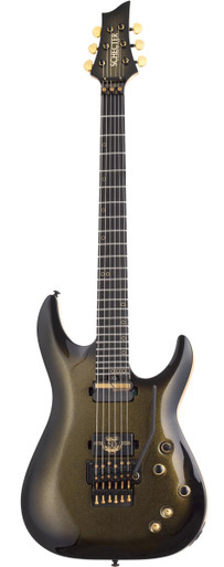 Schecter C-1 FR-S 50th Anniversary Electric Guitar in Gold Burst - Image 3
