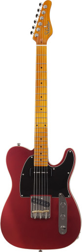 Schecter PT Special Electric Guitar in Satin Candy Apple Red - Image 3