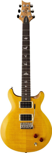 PRS SE Santana Electric Guitar in Santana Yellow - Image 3