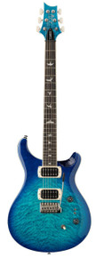 PRS SE Custom 24-08 Quilt Electric Guitar in Lake Blue (2026) - Image 2