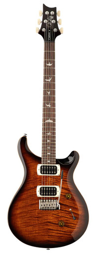 PRS SE Custom 24 Electric Guitar in Black Gold Sunburst (2026) - Image 3