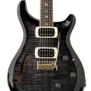 PRS SE Custom 24 Semi-Hollow Piezo Electric Guitar in Charcoal Burst (2026)