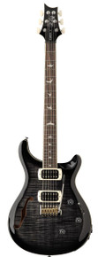 PRS SE Custom 24 Semi-Hollow Piezo Electric Guitar in Charcoal Burst (2026) - Image 2