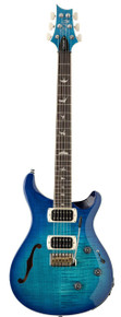 PRS SE Custom 24 Semi-Hollow Piezo Electric Guitar in Lake Blue (2026) - Image 2