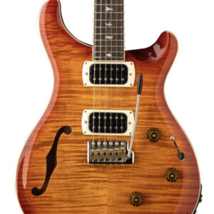 PRS SE Custom 24 Semi-Hollow Piezo Electric Guitar in Vintage Sunburst (2026)
